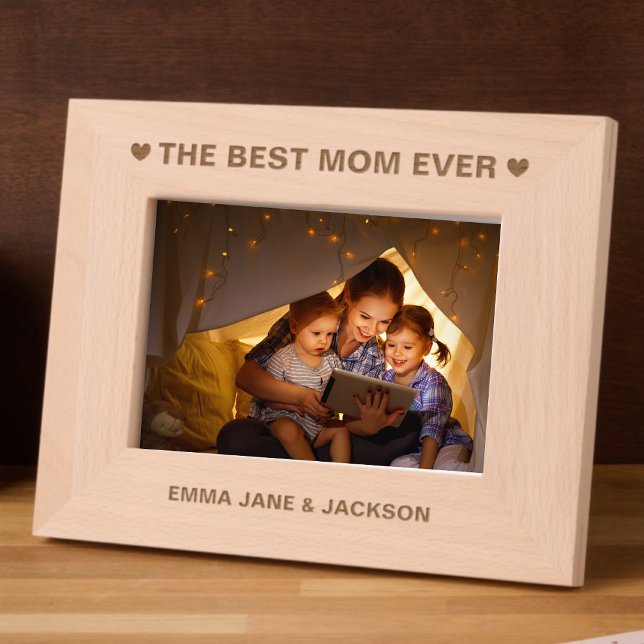 Die beste Mama aller Zeiten Geätzte Rahmen (Von Creator hochgeladen)