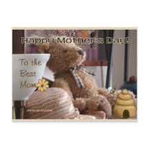 Die beste Mama | Blue Beach Song™ Postkarte