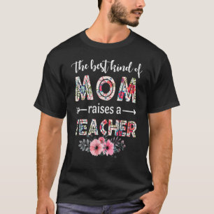 Die beste Mama bringt eine glückliche Lehrerin mit T-Shirt