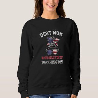 Die beste Mama der Frauen in Washington, der große Sweatshirt