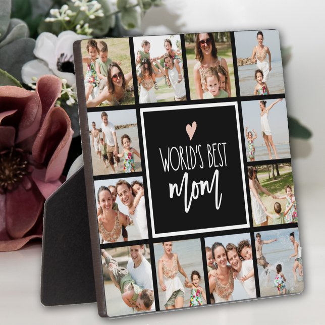 Die beste Mama der Welt 12 Foto Collage Plaque Fotoplatte (Von Creator hochgeladen)