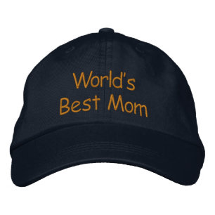 Die beste Mama der Welt Bestickte Kappe