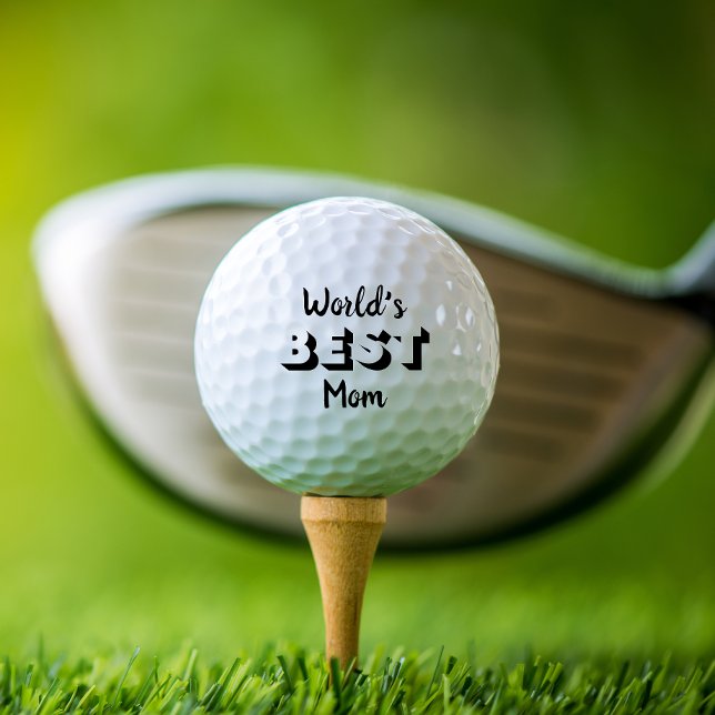 Die beste Mama der Welt Golfball (Von Creator hochgeladen)
