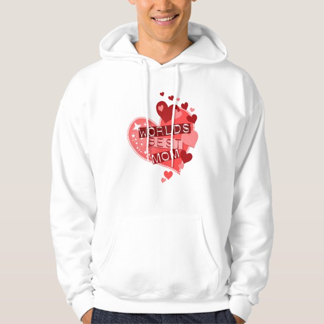 Die beste Mama der Welt Hoodie (Vorderseite)