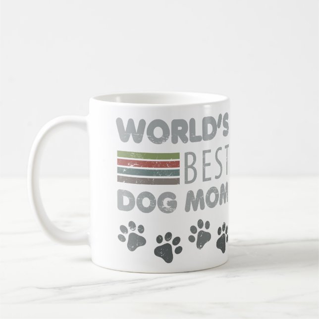 Die beste Mama der Welt Kaffeetasse (Links)