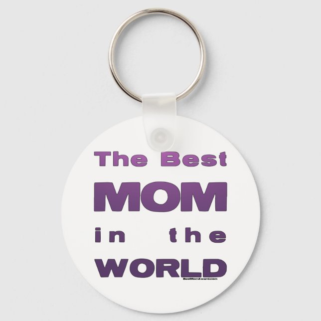 Die beste Mama der Welt Schlüsselanhänger (Vorderseite)