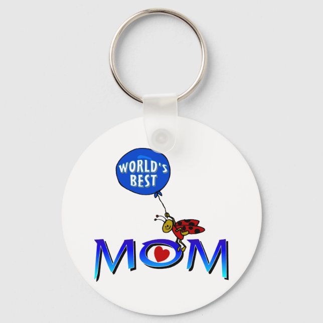 Die beste Mama der Welt Schlüsselanhänger (Vorderseite)
