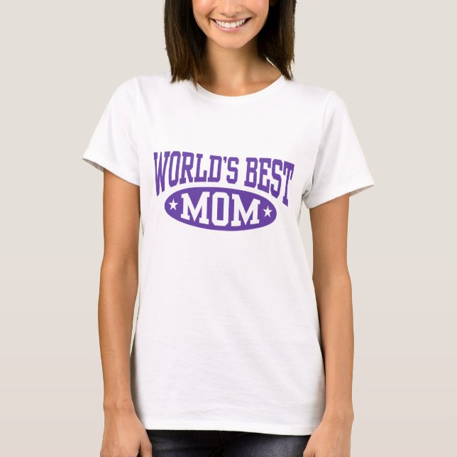 Die beste Mama der Welt T-Shirt (Vorderseite)