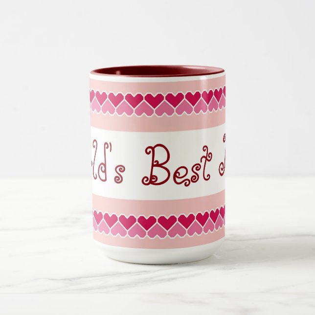 Die beste Mama der Welt Tasse (Zentrum)