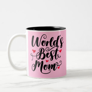 Die beste Mama der Welt Zweifarbige Tasse