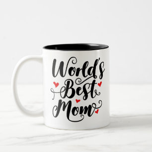 Die beste Mama der Welt Zweifarbige Tasse
