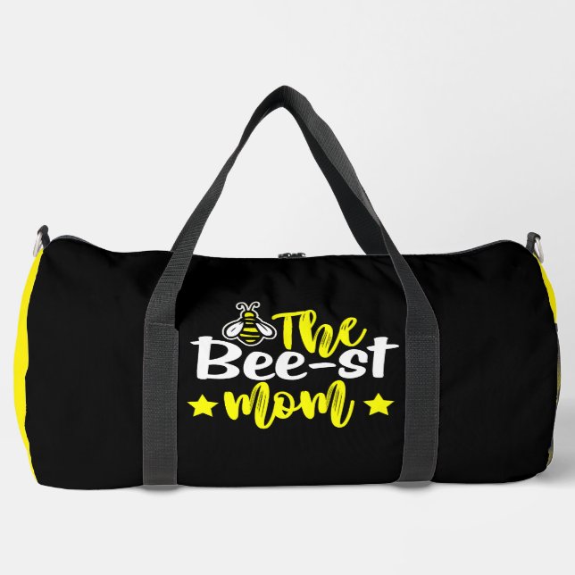 Die beste Mama  Duffle Bag (Vorderseite)