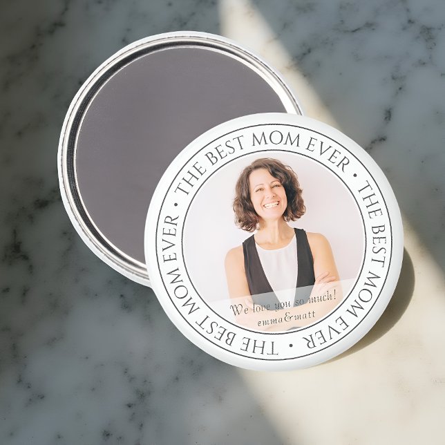 Die beste Mama für das moderne klassische Foto Magnet (Von Creator hochgeladen)