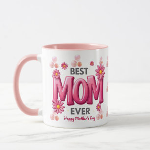 Die beste Mama für die Tasse der Mutter am Tag mit