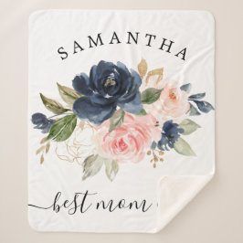 Die beste Mama für die Wasserfarben Sherpadecke