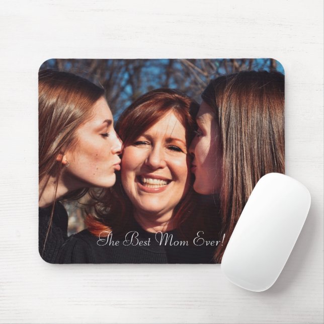 Die beste Mama für einfaches, modernes Foto-Script Mousepad (Mit Mouse)