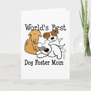 Die beste Mama für Hunde Karte