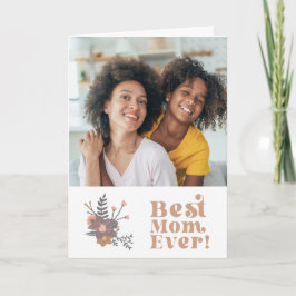 Die beste Mama für jeden Muttertag Karte