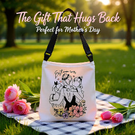 Die beste Mama für Mama, Kinder und Blume Tragetaschen Mit Langen Trägern