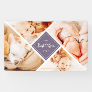 Die beste Mama für moderne, individuelle Fotos Banner