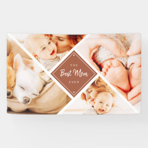 Die beste Mama für moderne, individuelle Fotos Banner