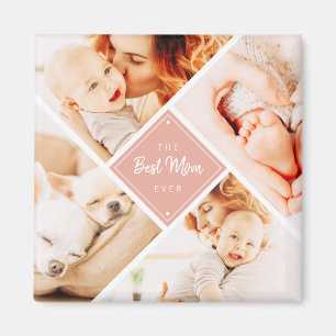 Die beste Mama für moderne, maßgeschneiderte Fot Magnet