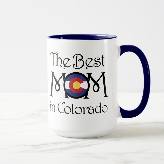 Die BESTE Mama in der Tasse Colorado 15oz (Rechts)