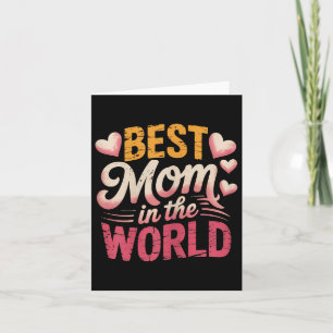 Die beste Mama in der Welt Frauen die beste Mama j Karte