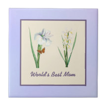 Die beste Mama Ire und Schmetterling der Welt auf