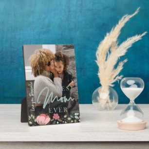 Die beste Mama je personalisiert Foto Mütter Tag Fotoplatte