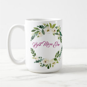 Die beste Mama je Tasse der White Roses Mutter