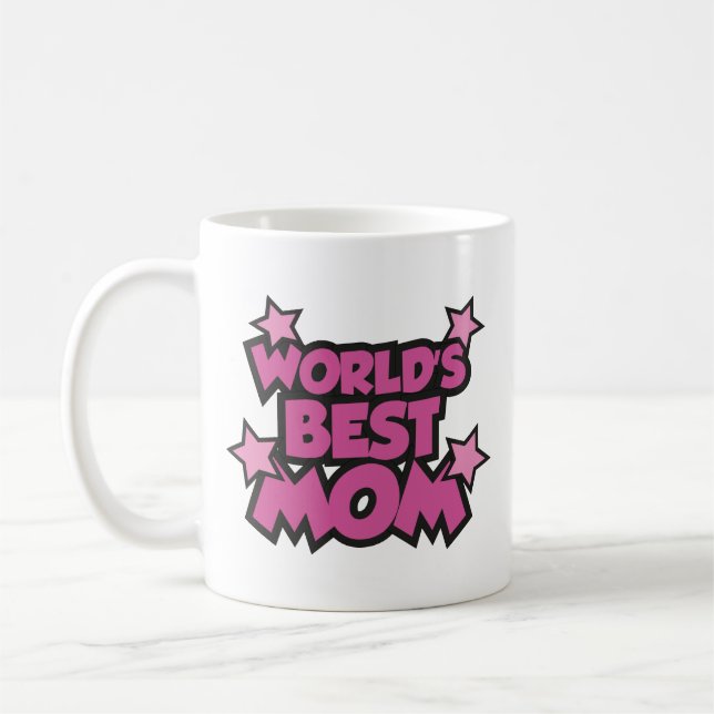 Die beste Mama-Kaffee-Tasse der Welt Kaffeetasse (Links)