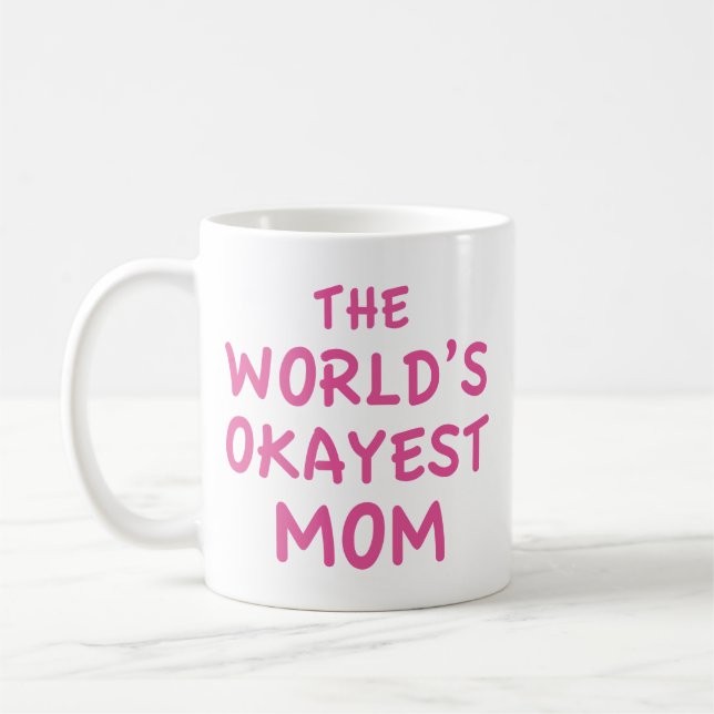 Die beste Mama-Kaffee-Tasse weltweit Kaffeetasse (Links)