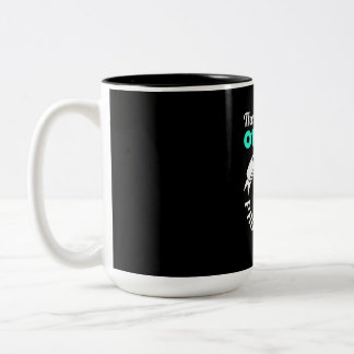 Die beste Mama löst einen Programmierer aus Zweifarbige Tasse