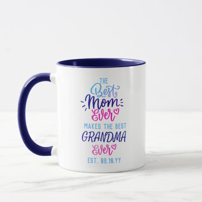 Die beste MAMA macht das beste Oma Personalisiert Tasse (Links)