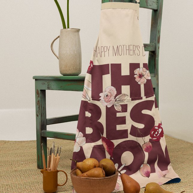 Die beste Mama | Muttertag Schürze (Von Creator hochgeladen)