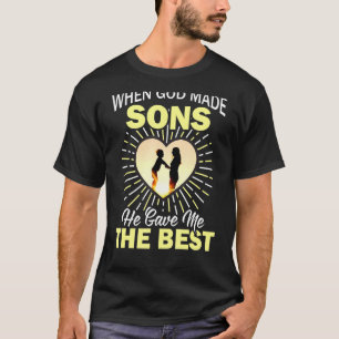 Die beste Mama, wenn Gott Mamas machte, gab er mir T-Shirt