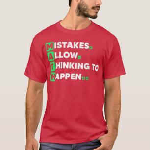Die beste Mathematik Kunst für Männer Frauen berec T-Shirt