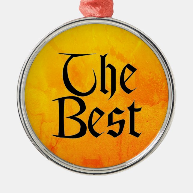 Die beste Medaillenverzierung Ornament Aus Metall (Vorne)