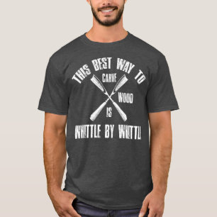 Die beste Methode, Holzschnitzerei zu Carven T-Shirt