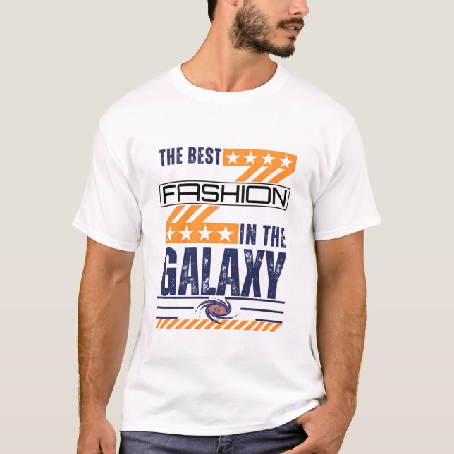 Die beste Mode in der Galaxy Essential, einzigarti T-Shirt (Vorderseite)