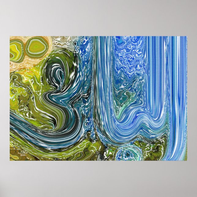 Die beste moderne islamische Kunst Poster (Vorne)