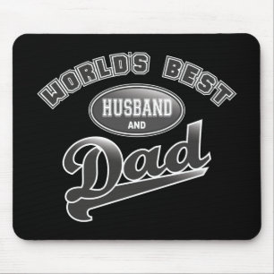 Die beste Musikgruppe der Welt und der beste Vater Mousepad