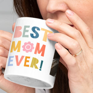 Die beste Mutter aller Zeiten, Foto Mutter-Tag-Tas Zweifarbige Tasse