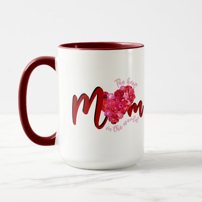 Die beste Mutter der Welt Tasse (Links)