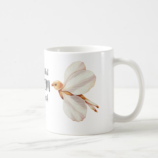 Die beste Mutter, die je einen eleganten Vogel hat Kaffeetasse (Rechts)