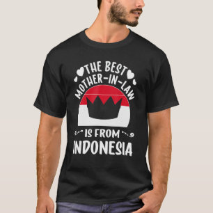 Die beste Mutter im Jura ist Indonesien Mot T-Shirt
