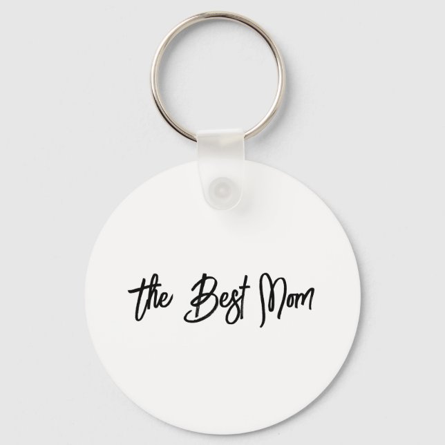 Die beste Mutter Schlüsselanhänger (Vorderseite)