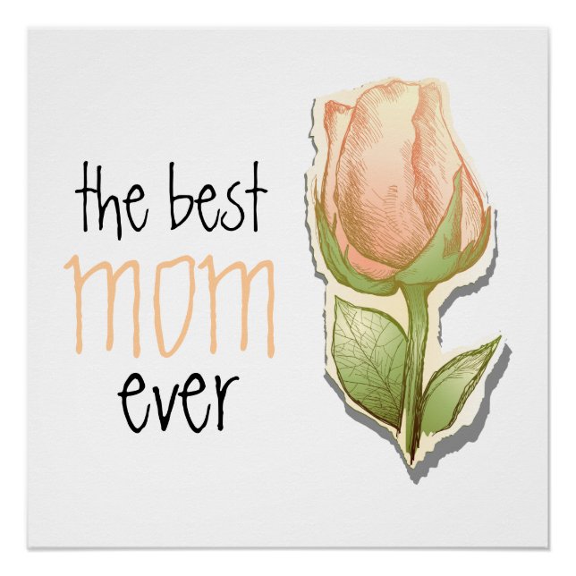 Die beste Mutter überhaupt Poster (Vorderseite)