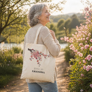 Die beste Oma-Flora-Farbe der Welt Tragetasche